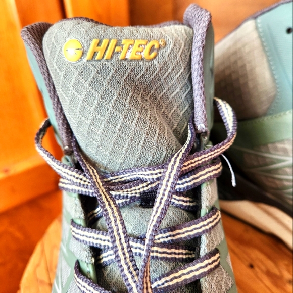 HI-TEC MENS DESTROYER MID TRAIL HIKING BOOTS-MENS SIZE 11 - Picture 4 of 11